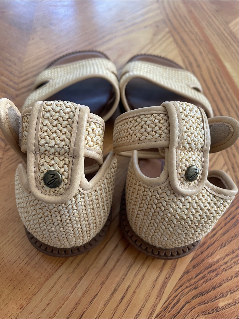 Zodiac Woven Ankle-Strap Sandals - Picture 4 of 4